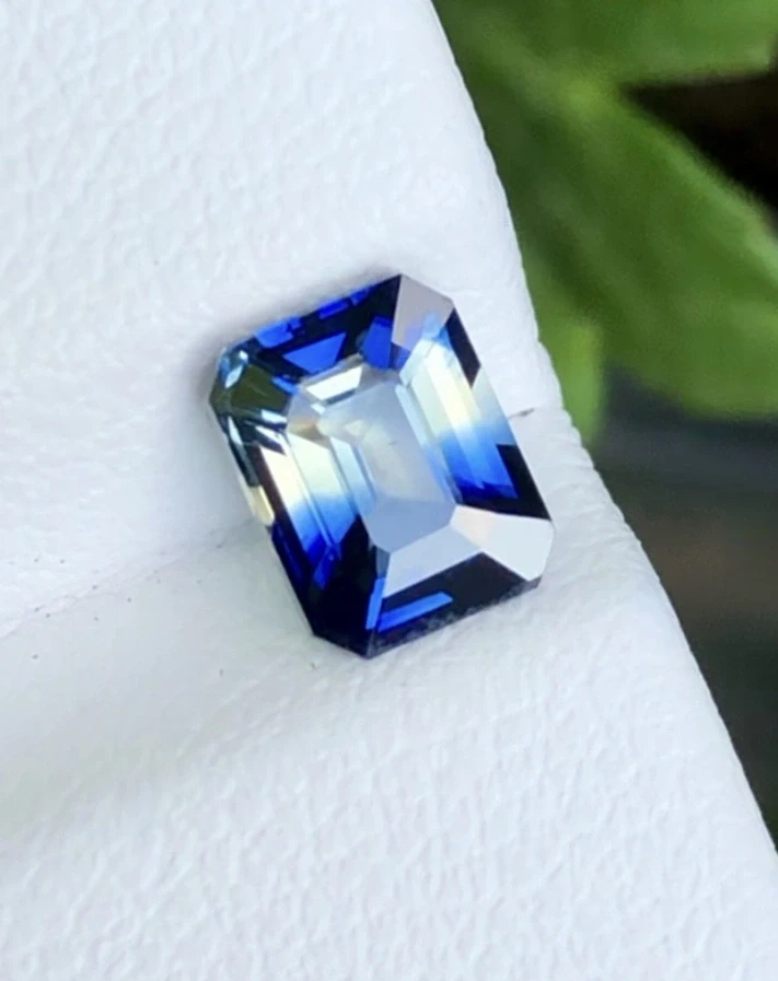 GIA CERTIFIED 1.06ct Natural UNTREATED Deep Blue Sapphire 7x5.5mm Oval