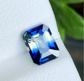 GIA CERTIFIED 1.06ct Natural UNTREATED Deep Blue Sapphire 7x5.5mm Oval