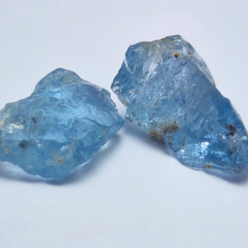 13.10 Ct. Blue Aqua From Nigeria