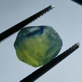 2.55 Ct. Green sapphire from Nigeria