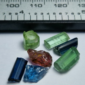 12.85 ct  Mix Tourmaline From Nigeria